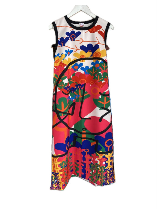 Garden Boi print dress